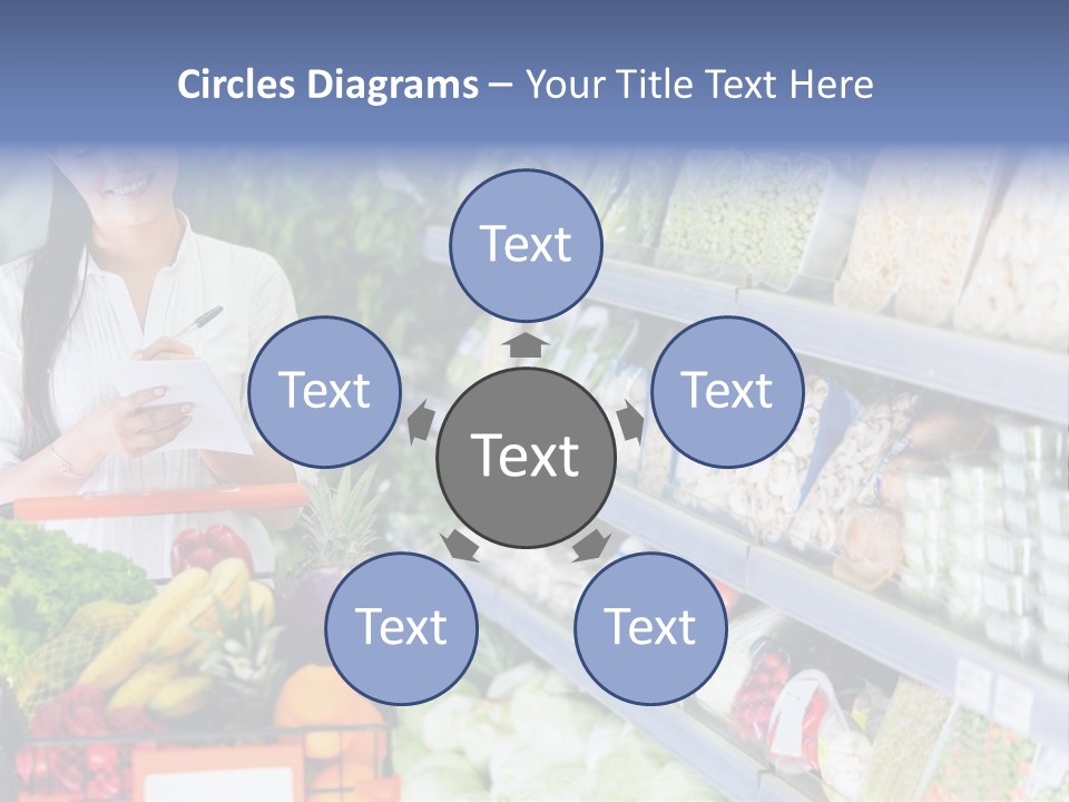 Lifestyle Checked Retail PowerPoint Template