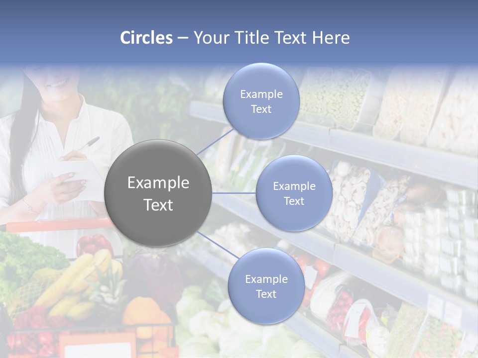 Lifestyle Checked Retail PowerPoint Template