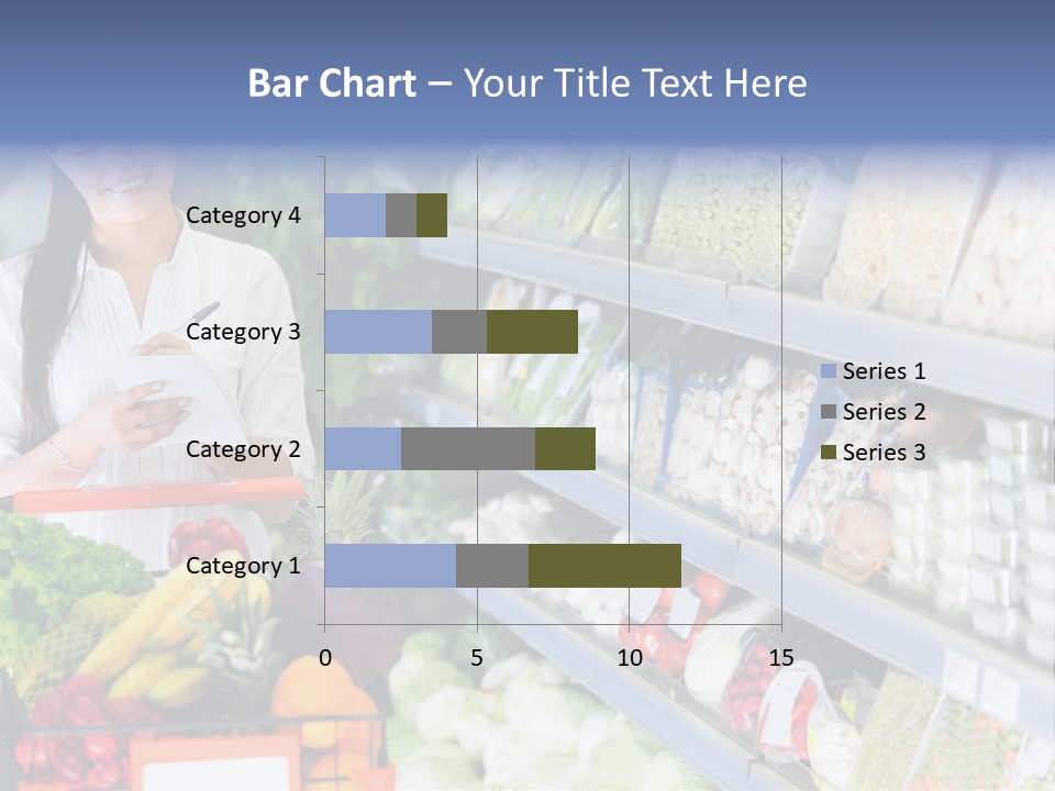 Lifestyle Checked Retail PowerPoint Template