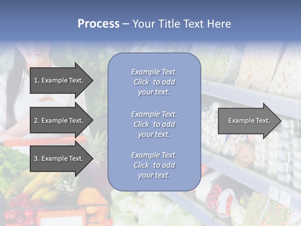 Lifestyle Checked Retail PowerPoint Template