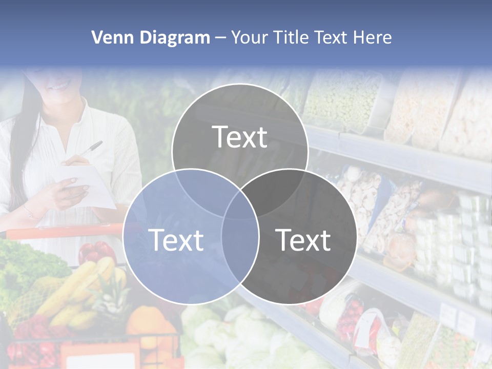Lifestyle Checked Retail PowerPoint Template