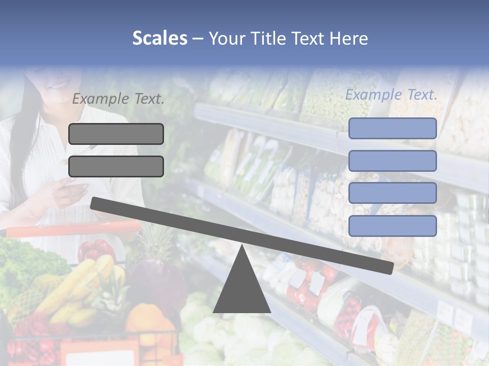 Lifestyle Checked Retail PowerPoint Template