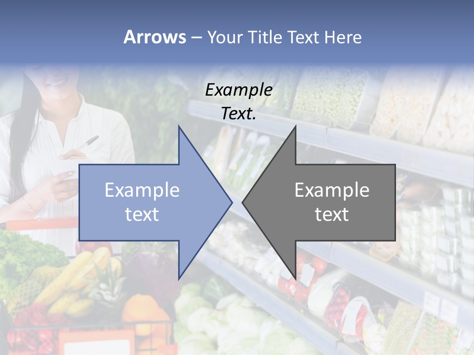 Lifestyle Checked Retail PowerPoint Template