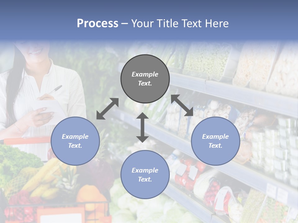 Lifestyle Checked Retail PowerPoint Template