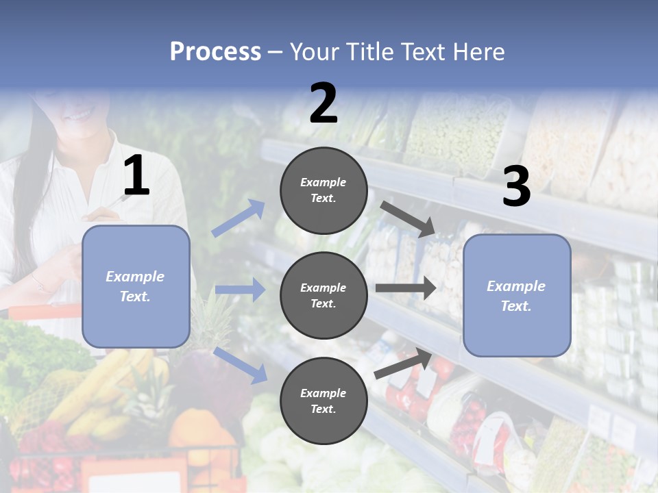 Lifestyle Checked Retail PowerPoint Template