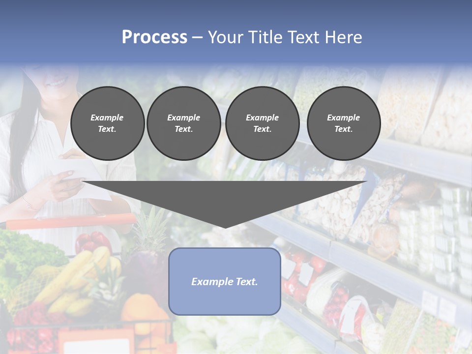 Lifestyle Checked Retail PowerPoint Template
