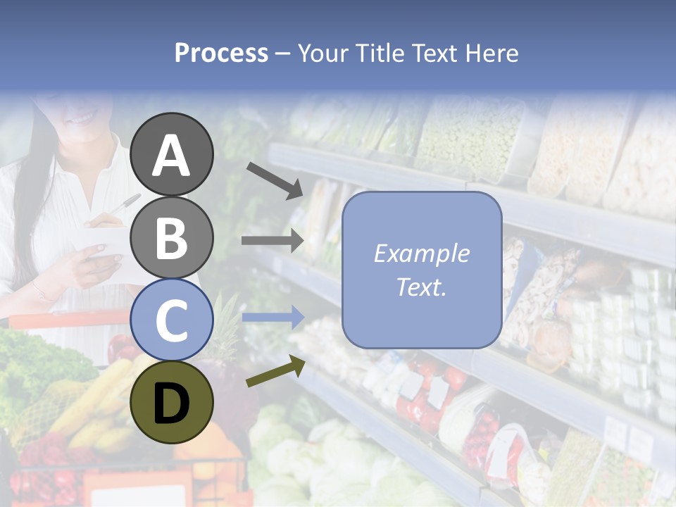 Lifestyle Checked Retail PowerPoint Template