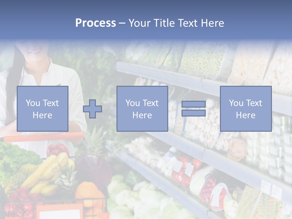 Lifestyle Checked Retail PowerPoint Template