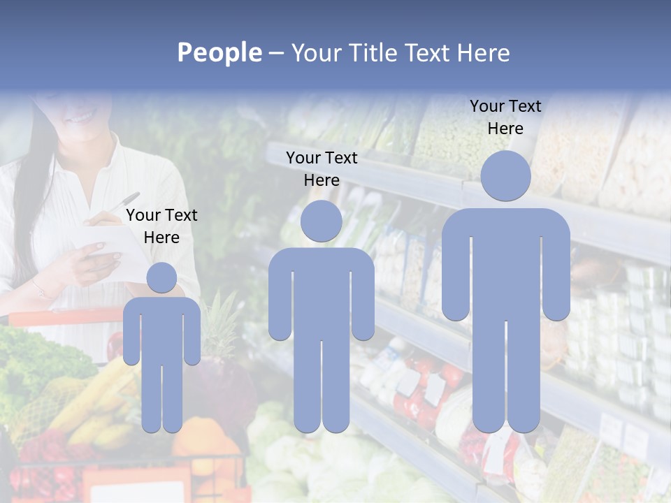 Lifestyle Checked Retail PowerPoint Template