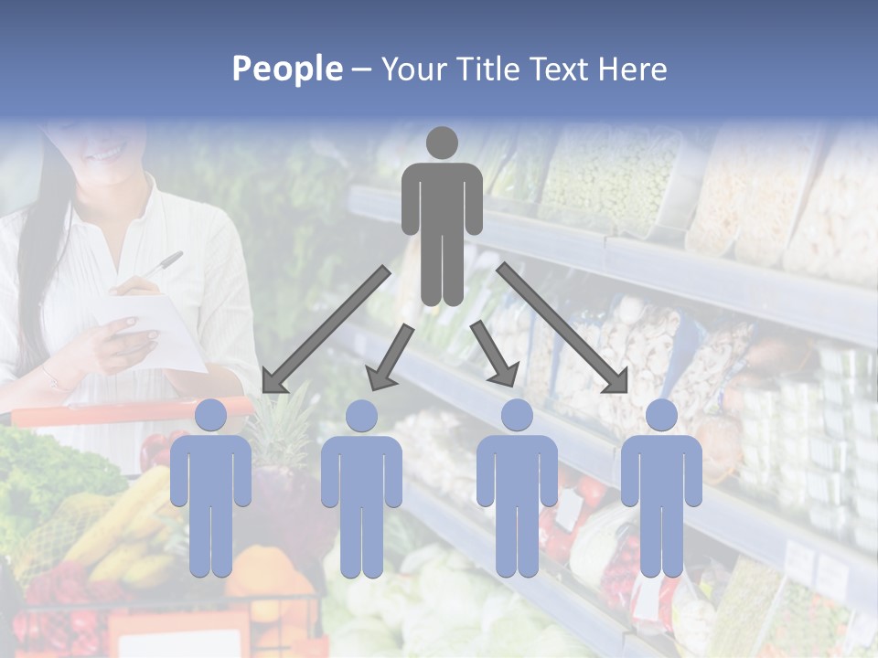 Lifestyle Checked Retail PowerPoint Template