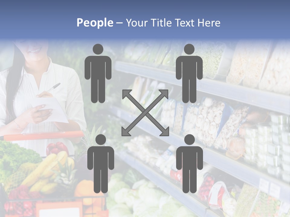 Lifestyle Checked Retail PowerPoint Template