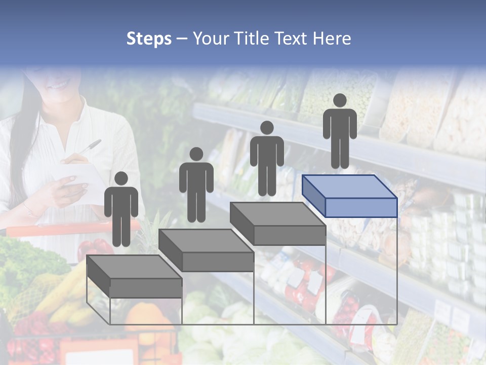 Lifestyle Checked Retail PowerPoint Template