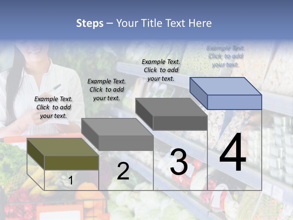 Lifestyle Checked Retail PowerPoint Template