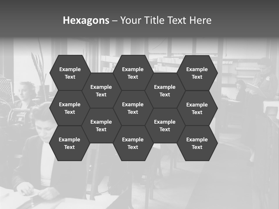 Women Work Nostalgic PowerPoint Template