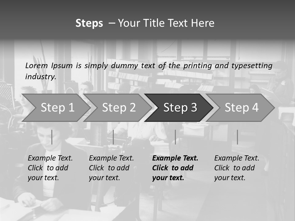 Women Work Nostalgic PowerPoint Template