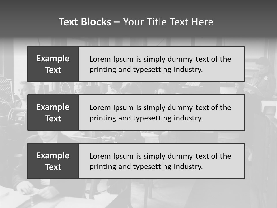 Women Work Nostalgic PowerPoint Template