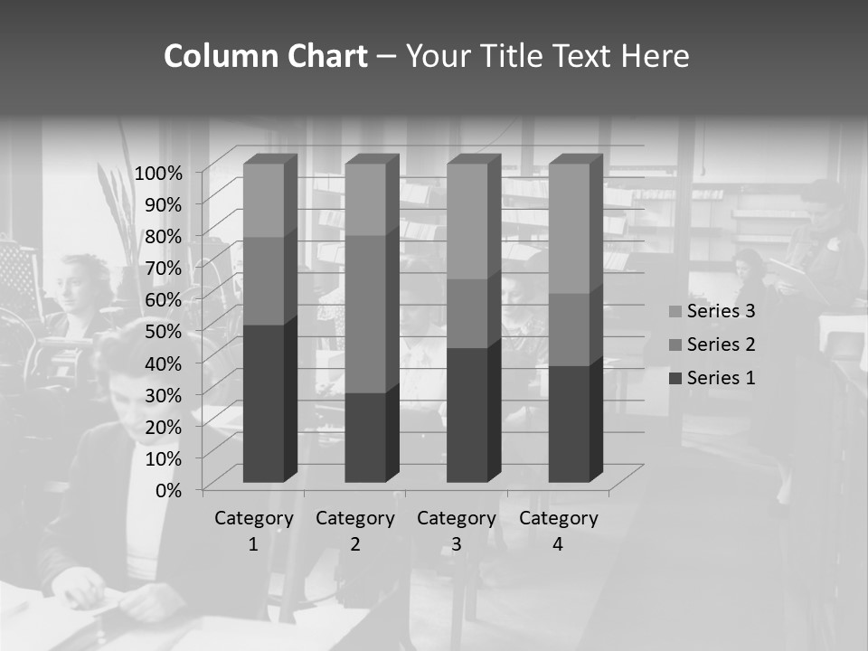 Women Work Nostalgic PowerPoint Template