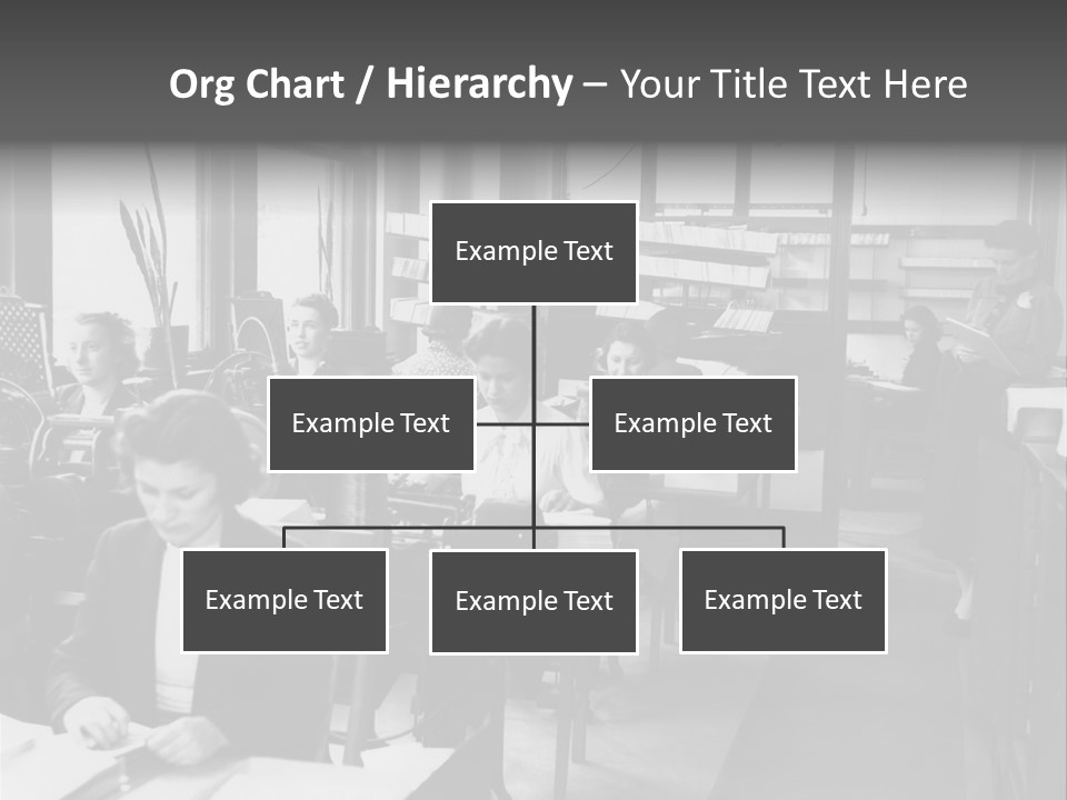 Women Work Nostalgic PowerPoint Template