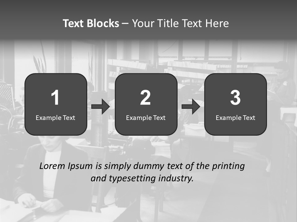 Women Work Nostalgic PowerPoint Template