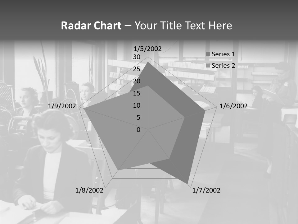 Women Work Nostalgic PowerPoint Template