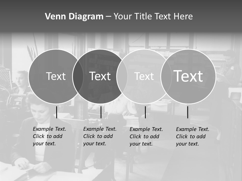 Women Work Nostalgic PowerPoint Template