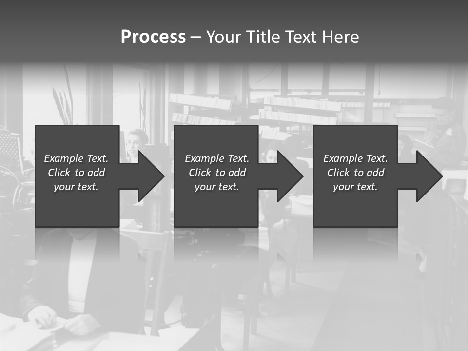 Women Work Nostalgic PowerPoint Template