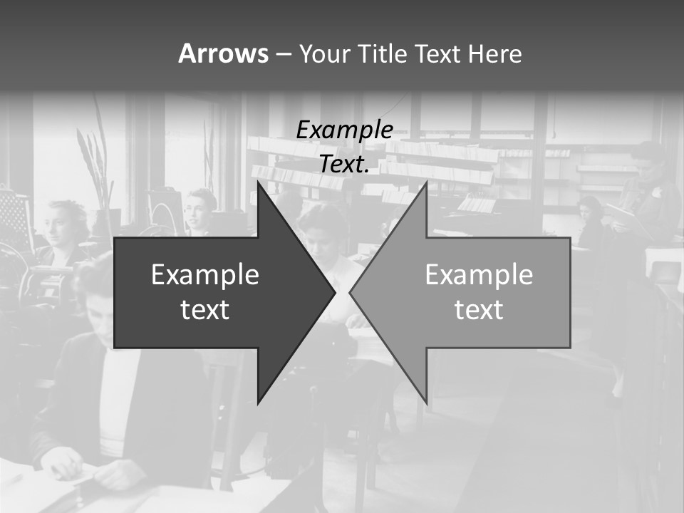Women Work Nostalgic PowerPoint Template