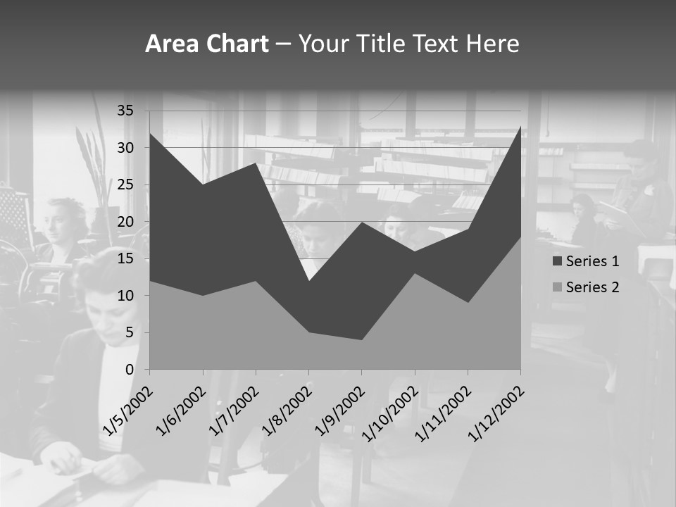 Women Work Nostalgic PowerPoint Template