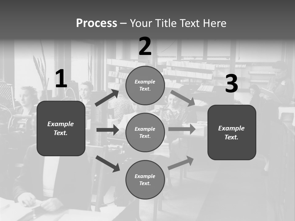 Women Work Nostalgic PowerPoint Template
