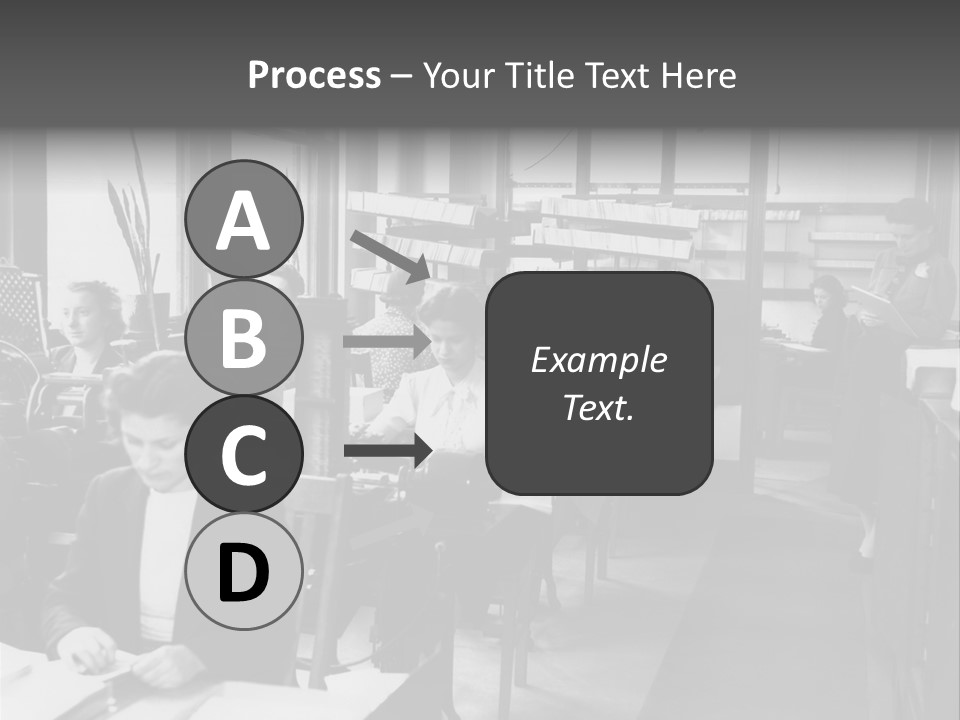 Women Work Nostalgic PowerPoint Template