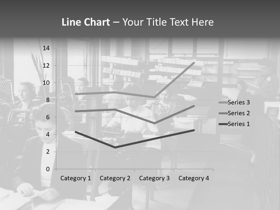 Women Work Nostalgic PowerPoint Template