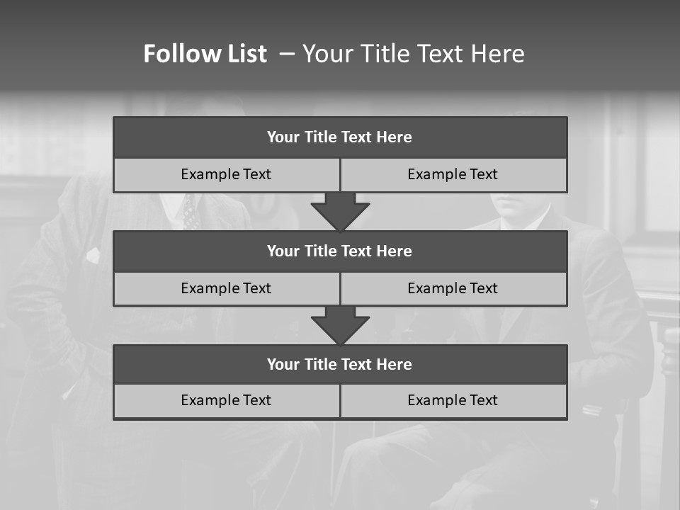 Indoors Case Finger PowerPoint Template