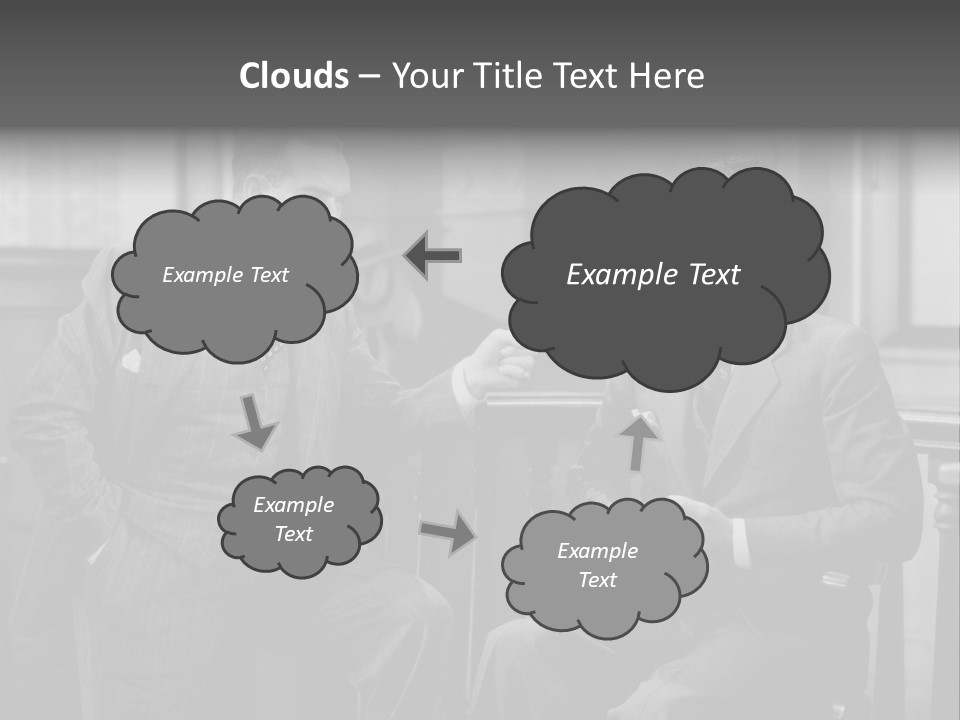 Indoors Case Finger PowerPoint Template
