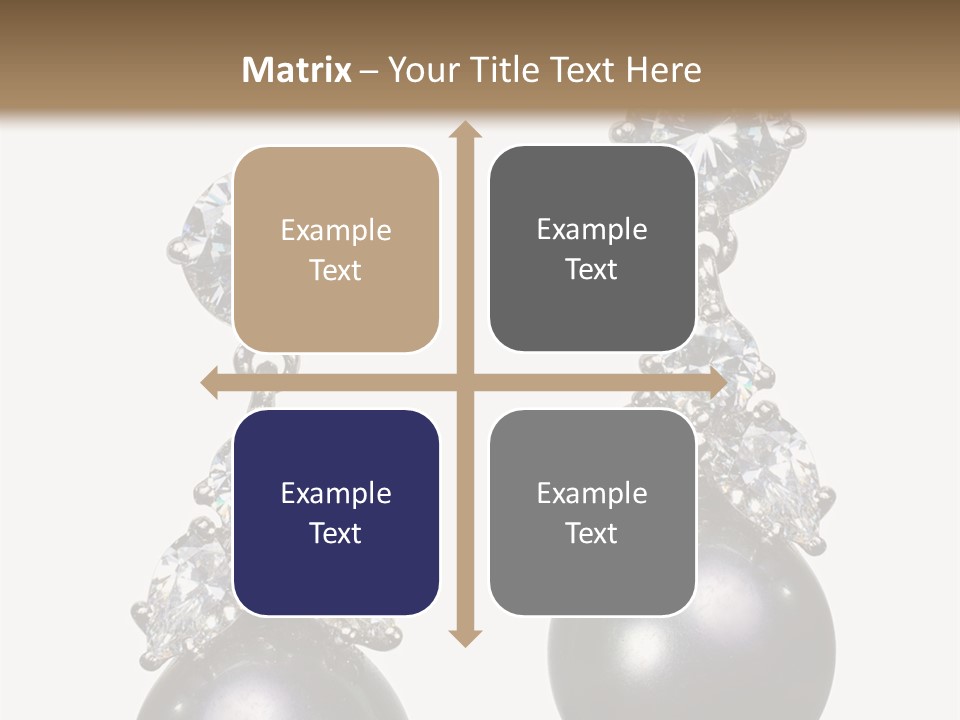 Crystal Silver Metallic PowerPoint Template