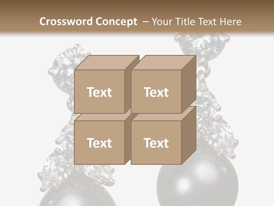 Crystal Silver Metallic PowerPoint Template