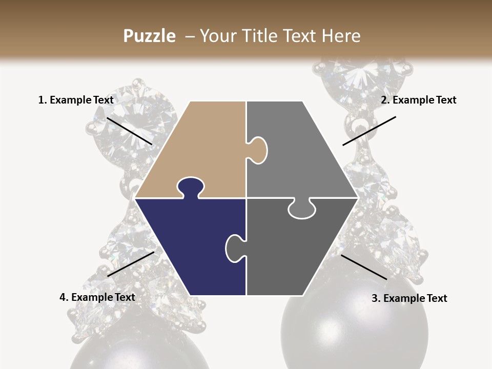 Crystal Silver Metallic PowerPoint Template