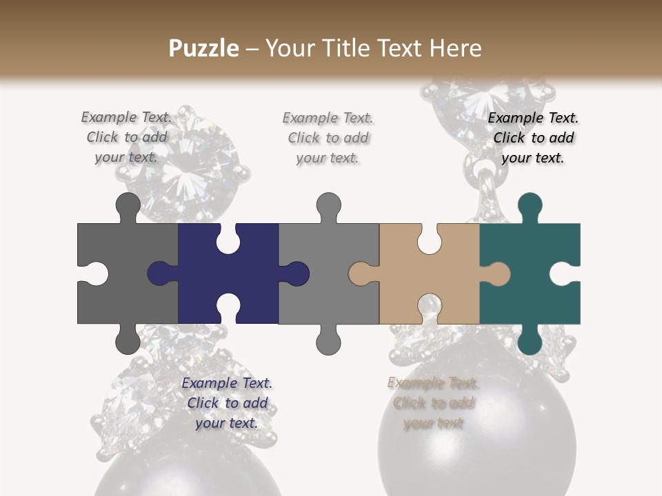 Crystal Silver Metallic PowerPoint Template