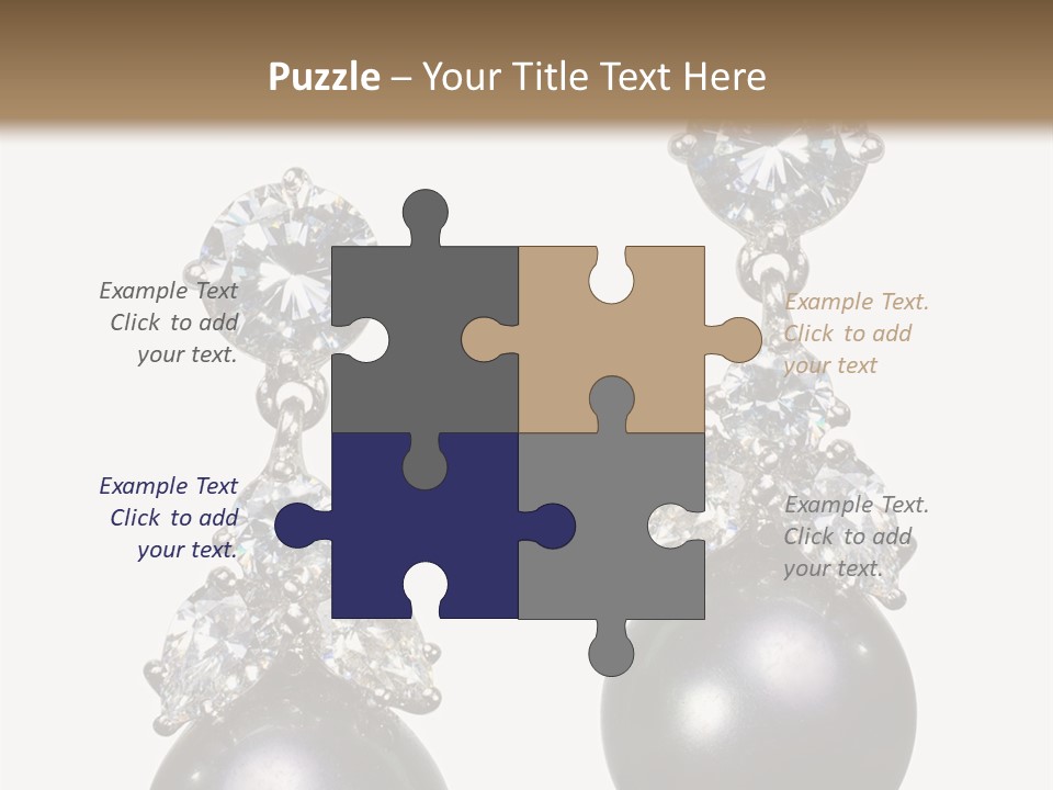 Crystal Silver Metallic PowerPoint Template