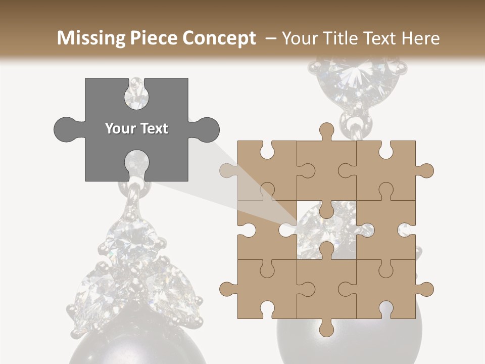 Crystal Silver Metallic PowerPoint Template