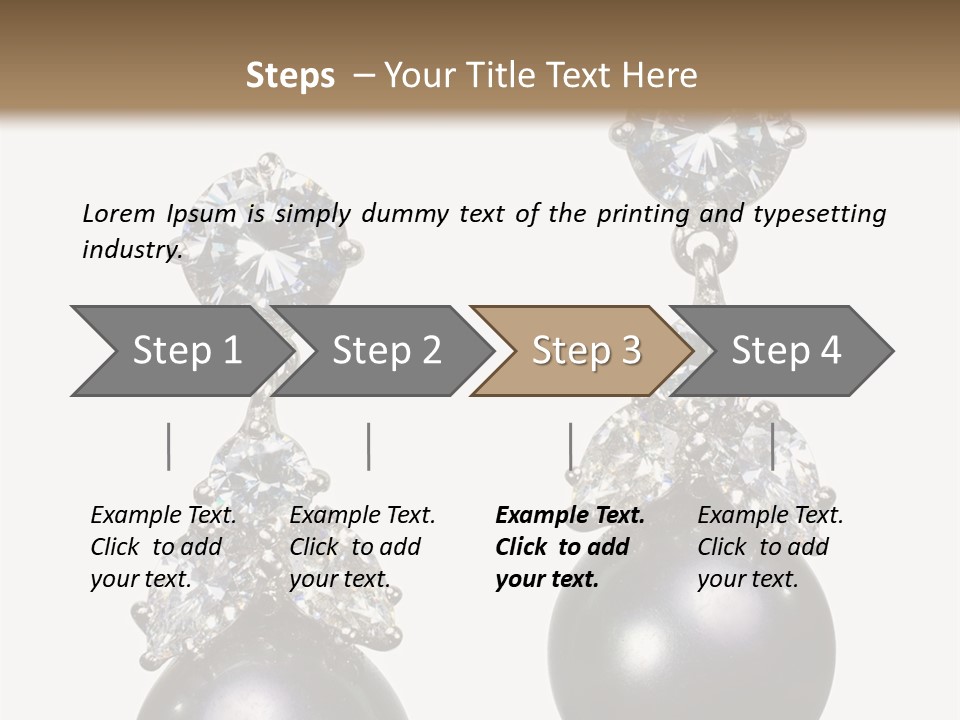 Crystal Silver Metallic PowerPoint Template