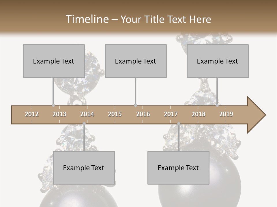 Crystal Silver Metallic PowerPoint Template