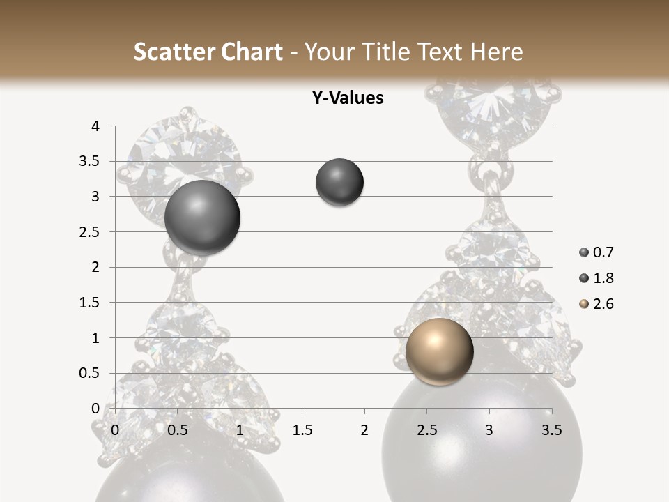 Crystal Silver Metallic PowerPoint Template