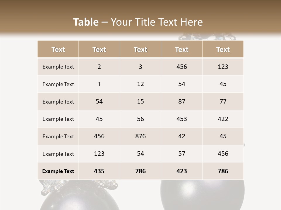 Crystal Silver Metallic PowerPoint Template