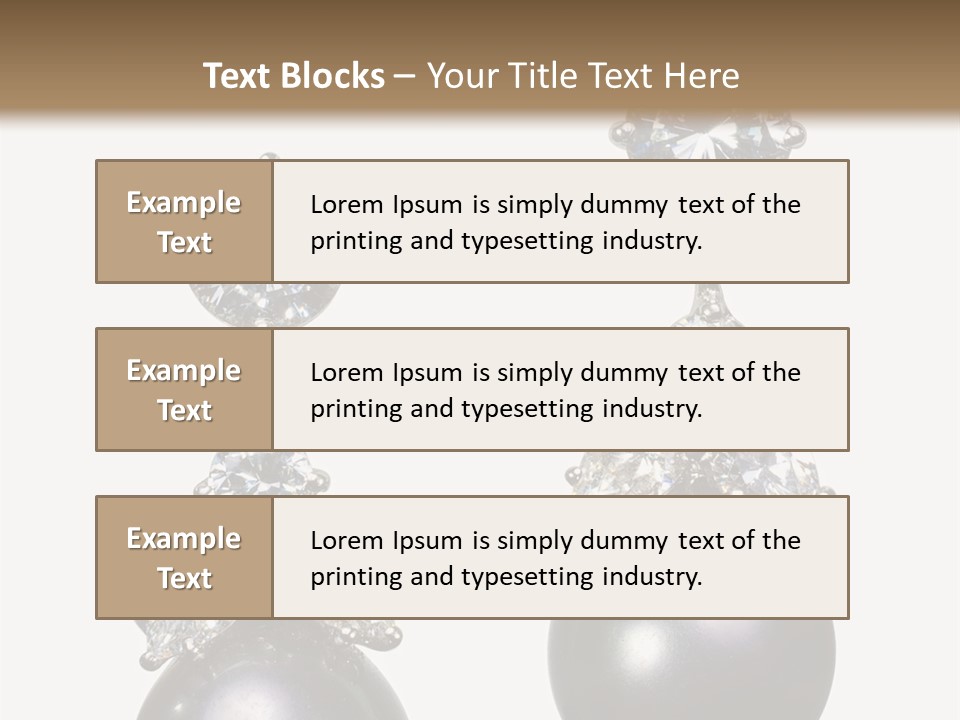 Crystal Silver Metallic PowerPoint Template