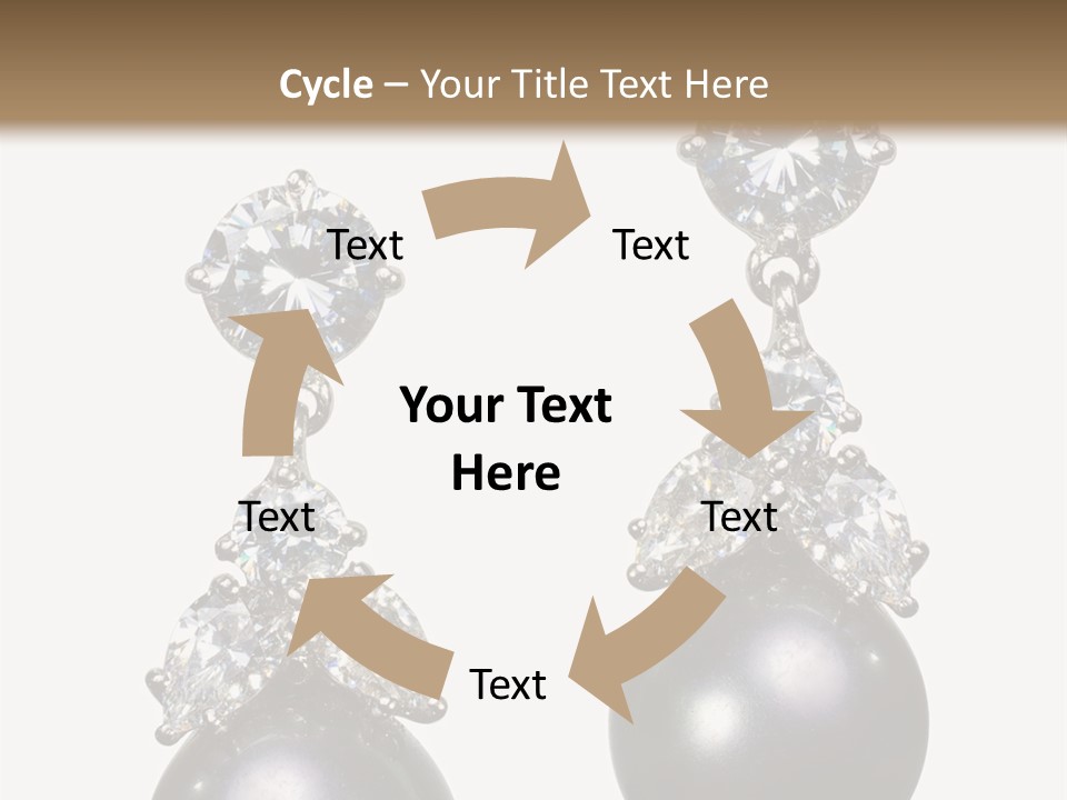 Crystal Silver Metallic PowerPoint Template