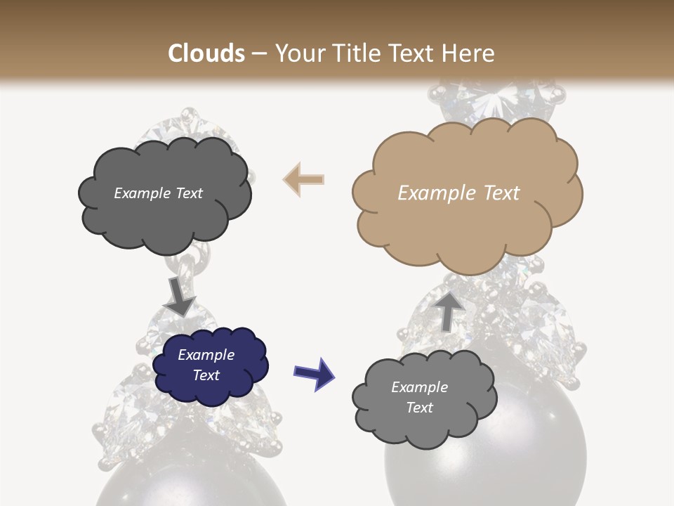 Crystal Silver Metallic PowerPoint Template