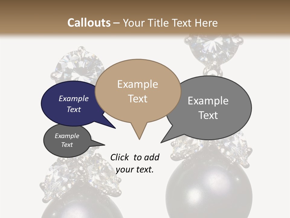 Crystal Silver Metallic PowerPoint Template