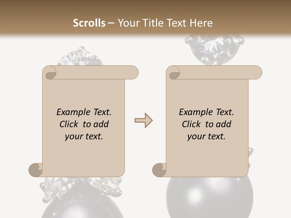 Crystal Silver Metallic PowerPoint Template