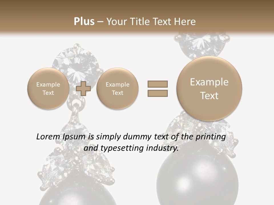 Crystal Silver Metallic PowerPoint Template