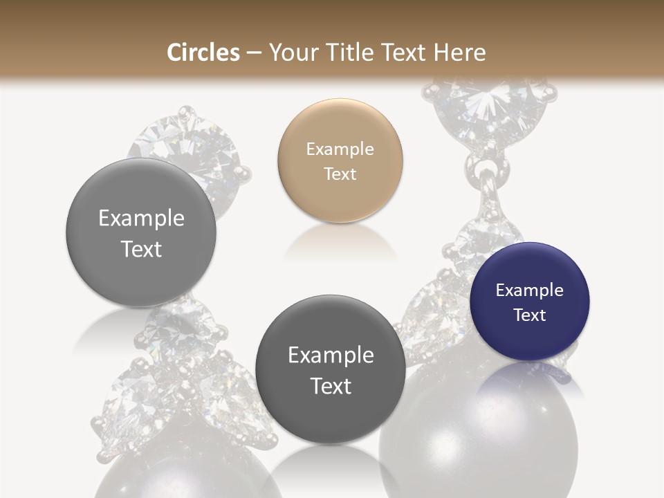 Crystal Silver Metallic PowerPoint Template